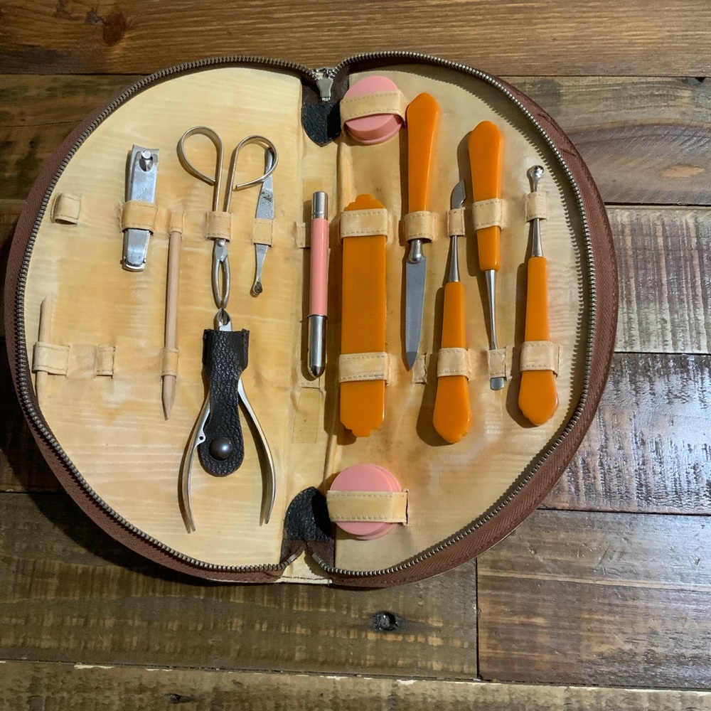 Antique Manicure Set